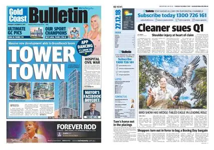 The Gold Coast Bulletin – December 27, 2018