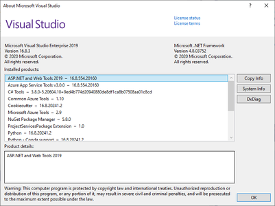 Microsoft Visual Studio Enterprise 2019 v16.8.3 Multilingual