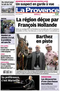 La Provence, Marseille - Jeudi  28 Mars 2013