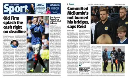 The Herald Sport (Scotland) – September 03, 2019