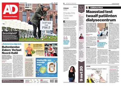 Algemeen Dagblad - Rotterdam Stad – 09 maart 2020