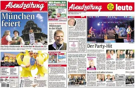 Abendzeitung München Wochenendausgabe vom 17./18. Juli 2010