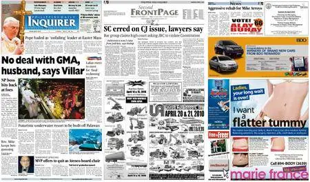 Philippine Daily Inquirer – April 05, 2010