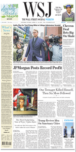 The Wall Street Journal – 13 April 2019