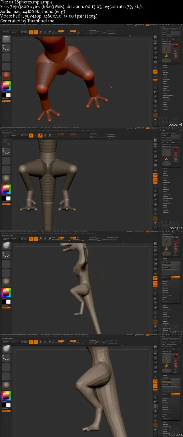The Gnomon Workshop - Sculpting a Dragon with ZBrush With Maarten Verhoeven