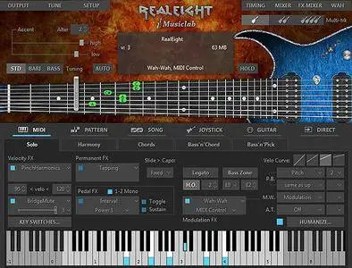 MusicLab RealEight v4.0.0.7252 WiN / OSX