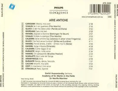 Dmitri Hvorostovsky - Arie Antiche (1997)