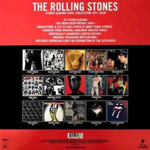 The Rolling Stones ‎- Studio Albums Vinyl Collection 1971-2016 (2018) [20LP Box Set, Remastered]