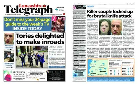 Lancashire Telegraph (Blackburn, Darwen, Hyndburn, Ribble Valley) – May 08, 2021