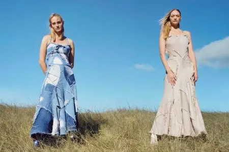 Gemma Ward & Amber Valletta by Zoe Ghertner for Vogue US March 2019