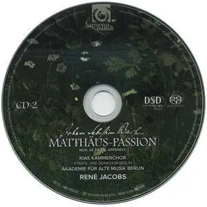 J. S. Bach - Matthäus-Passion BWV 244 - AKAMUS, Jacobs (2013) (2CD) {Harmonia Mundi}