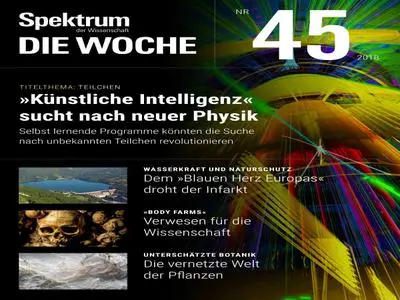 Spektrum - Die Woche – 08 November 2018