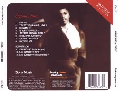 Glenn Jones - Finesse (1984) [2010, Remastered & Expanded Edition]