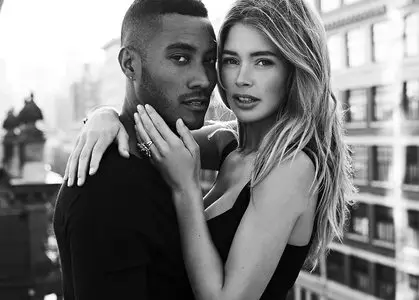 Doutzen Kroes & Sunnery James by Paul Bellaart for Vоgue Netherlands March 2015