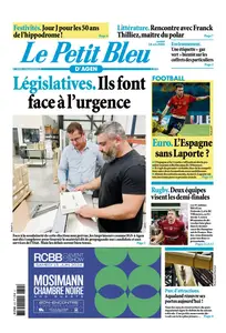 Le Petit Bleu d'Agen - 15 Juin 2024