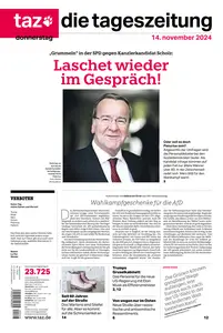 taz die tageszeitung  - 14 November 2024