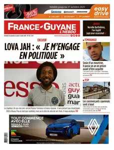 France-Guyane l'hebdo - 26 Septembre 2025