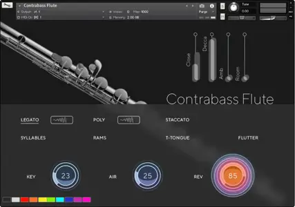 Auddict Daniela Mars Contrabass Flute KONTAKT