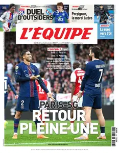 L’equipe du Dimanche 26 Octobre 2025