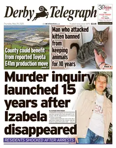 Derby Telegraph - 29 May 2025