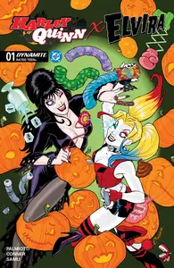 Harley Quinn X Elvira 001
