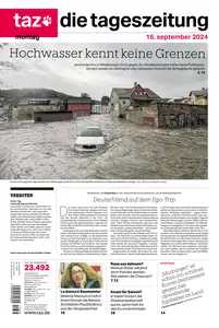 taz die tageszeitung  - 16 September 2024