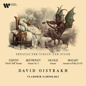 David Oïstrakh - Tartini, Mozart, Franck & Beethoven- Sonatas for Violin and Piano (2024) [Official Digital Download 24/192]