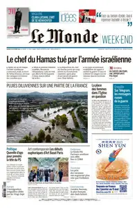 Le Monde du Samedi 19 Octobre 2024