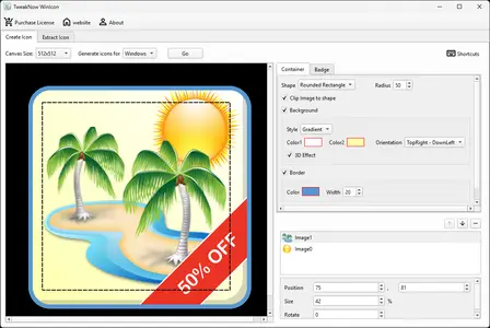 TweakNow WinIcon 2.0.2