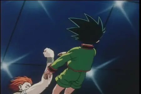 Hunter x Hunter (1999 S01E42 042 Hisokas Love X Fight X Gons Real Strength judo