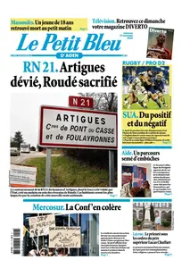 Le Petit Bleu d'Agen - 17 Novembre 2024