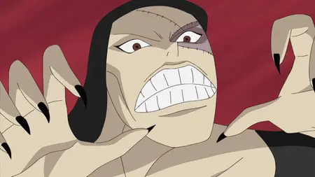 One Piece (1999 S12E17 Mystery of the Zombies! Hogbacks Nightmarish Research Laboratory Koten Gars