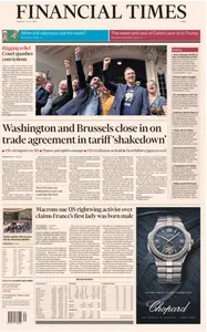 Financial Times Europe - 24 July 2025