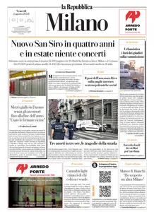 la Repubblica Milano - 2 Agosto 2024