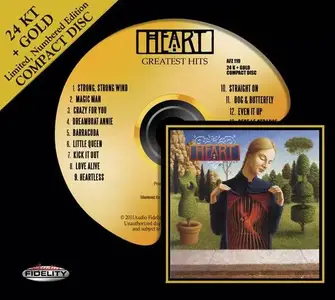 Heart - Greatest Hits [Recorded 1975-1983] (1998) [Audio Fidelity, 24 KT + Gold CD, 2011]