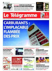 Le Télégramme Lorient – 17 janvier 2022