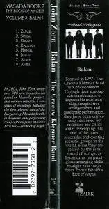 John Zorn & The Cracow Klezmer Band - Balan: Book of Angels, Volume 5 (2006) {Tzadik TZ 7358}