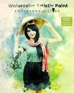 GraphicRiver - Watercolor Artistic Paint Photoshop Action 20346865