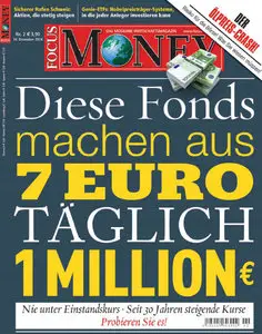 Focus Money Magazin No 02 vom 30. Dezember 2014