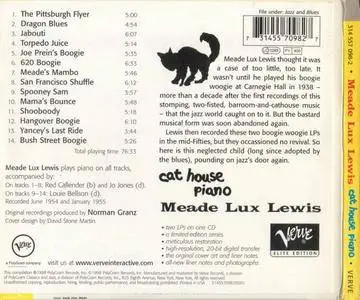 Meade Lux Lewis - Cat House Piano (1998) {Verve Elite 314 557 098-2 rec 1954-1955}