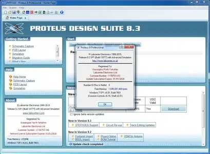 Proteus 8.3 SP1 with Advanced Simulation