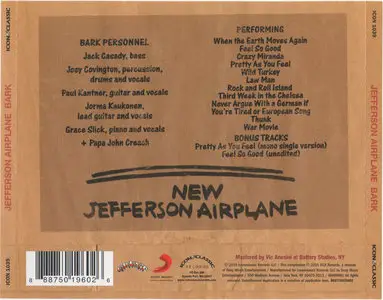 Jefferson Airplane - Bark (1971) [2015, Remastered & Expanded Edition]