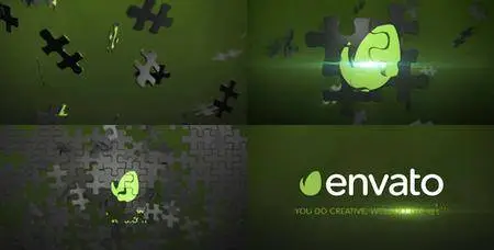 Puzzle Logo Animation Element 3D - Project for After Effects (VideoHive)