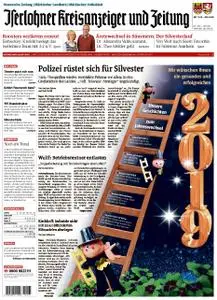 Iserlohner Kreisanzeiger – 31. Dezember 2018