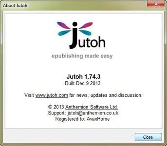 Anthemion Software Jutoh 1.74 (Windows/MacOSX)