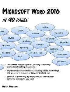 Microsoft Word 2016 In 90 Pages