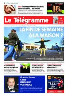 Le Télégramme Concarneau – 16 décembre 2020