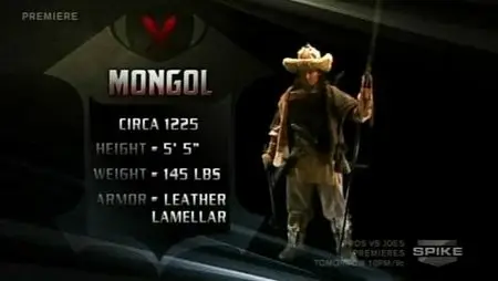 Deadliest Warrior S02E12 (Episode 21). Comanche vs. Mongol