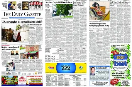 The Daily Gazette – August 20, 2021