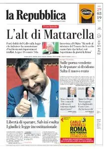 la Repubblica - 29 Marzo 2019